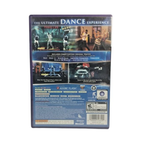 Ubisoft Michael Jackson The Experience Microsoft Xbox 360 2011 Complete - Picture 3 of 3